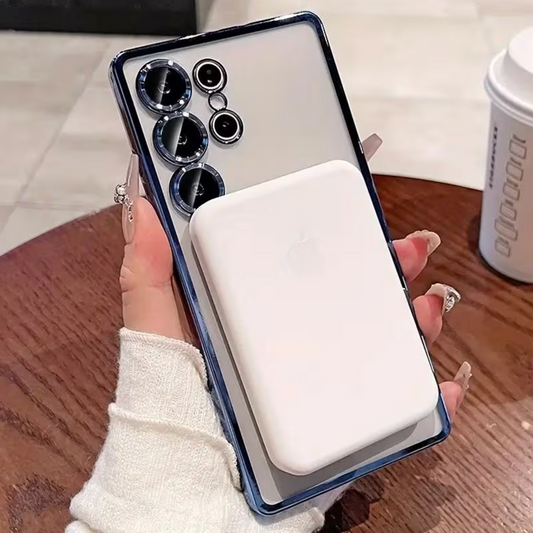 Samsung Galaxy S24 Ultra MagSafe Tok Kameravédővel – Ezüst