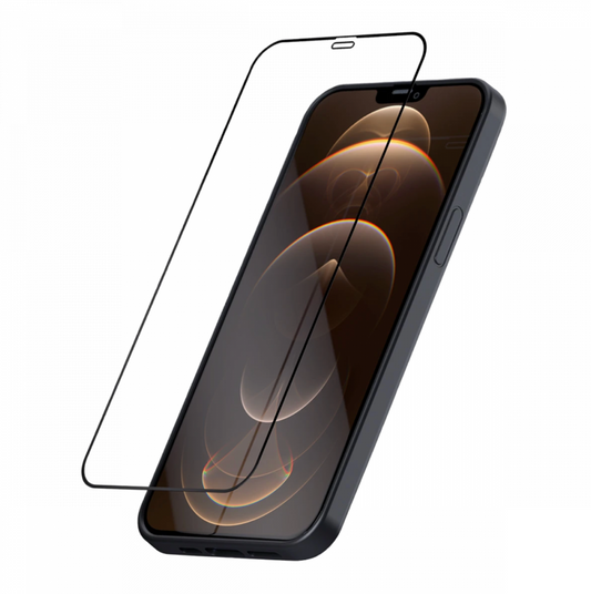 iPhone 12 / 12 Pro, 9H Edzett Üvegfólia Kijelzővédő – Karcálló, Törésvédelem, Kristálytiszta HD Megjelenítés